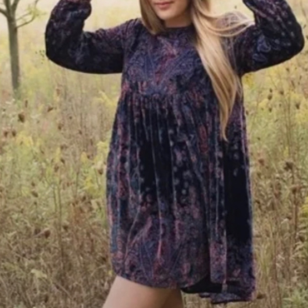 Free People NWT Mirror Mirror Dress